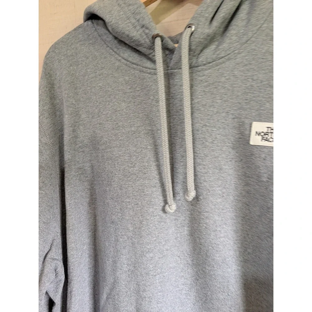 The North Face Mens Heritage Patch Pullover Hoodie Grey XXL NF0A7UNN